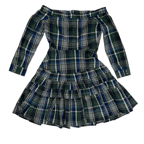 Gianni Bini Multicolor Plaid Off Shoulder Button Down
Daisy Dress Size S - Picture 3 of 8